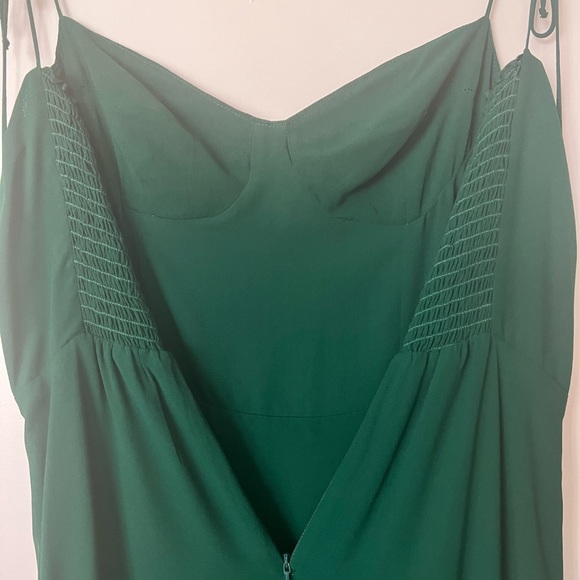 Reformation Juliette Dress in Emerald - Picture 5 of 6